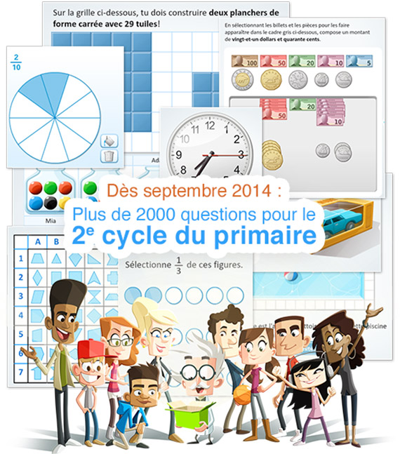 Netmaths se lance dans le 2e cycle du primaire ! Netmath
